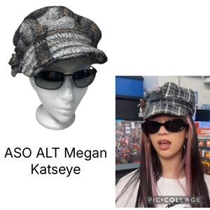 NWT LaFenice Italy Womens Wool Newsboy Hat Brimmed Slouchy ASO ALT Megan Katseye